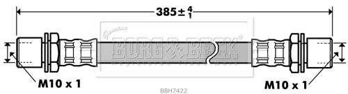 BORG & BECK Jarruletku BBH7422